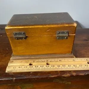 Clarks | Accents | Vintage Clarks Small Wood Box | Poshmark